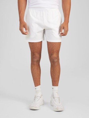 BJÖRN BORG Regularen Športne hlače 'ACE' | bela barva: sprednja stran