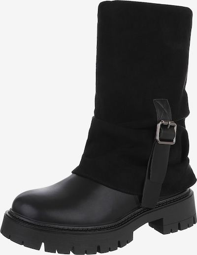 Ital-Design Stiefelette in schwarz, Produktansicht