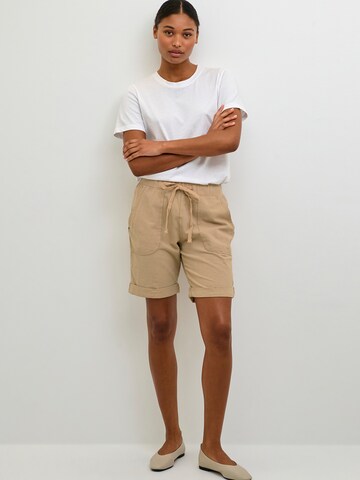 Loosefit Pantaloni 'KAnaya' di Kaffe in beige