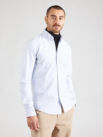BOSS Slim fit Button Up Shirt 'H-ROAN-BD-E-C1-243' in Blue: front