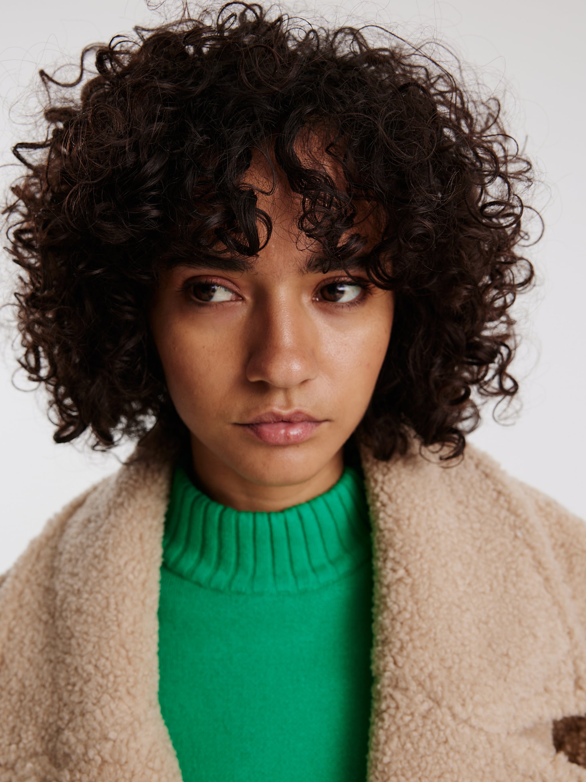 EDITED Produits Manteau d’hiver 'Imelda' beige