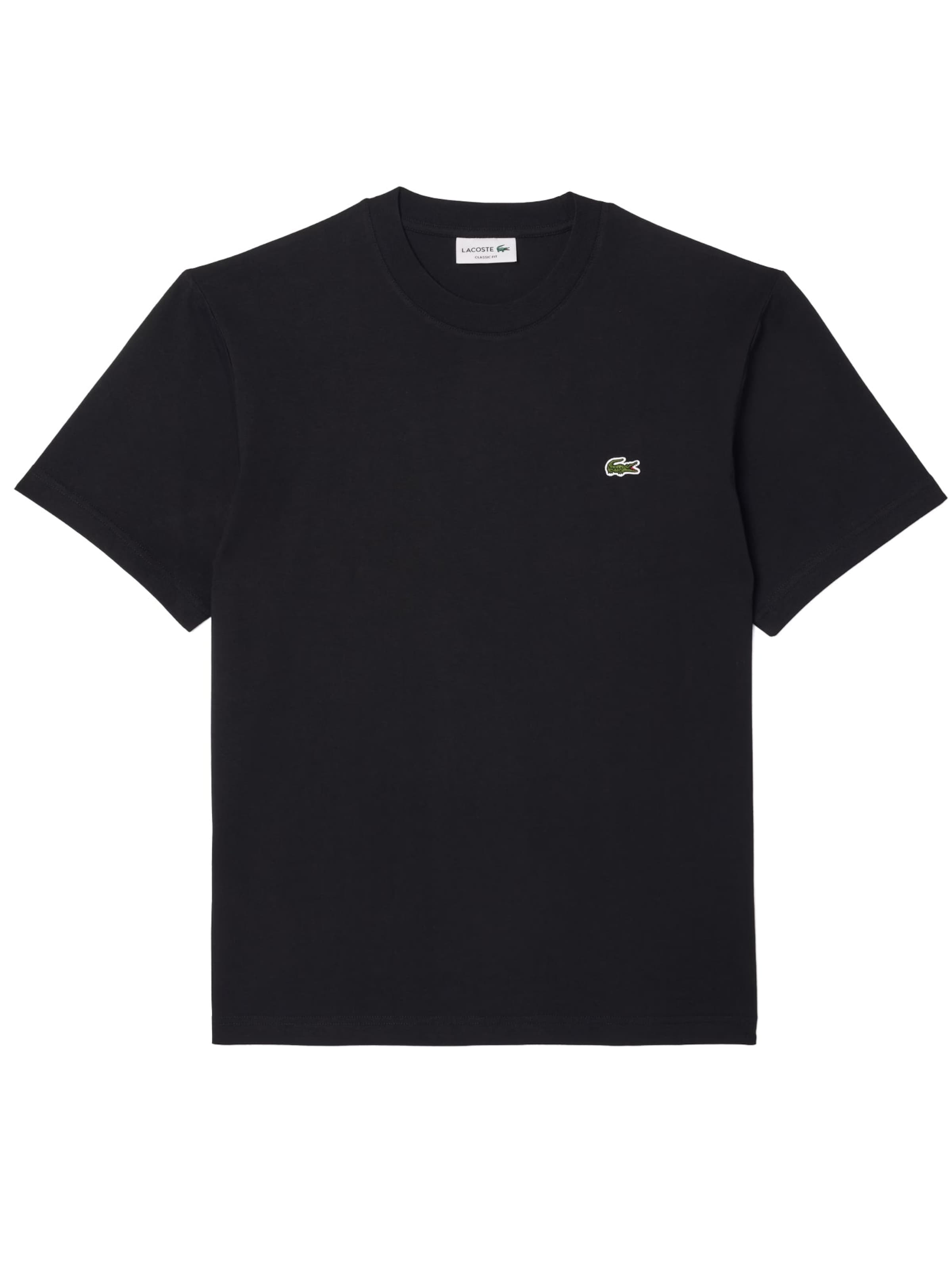 Maglietta 'T-shirt LACOSTE da Uomo - bianco TH7318001 BIANCO' di LACOSTE in nero: frontale