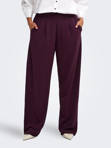 ONLY Carmakoma Regular Broek 'CARSTILLA' in Rood: voorkant