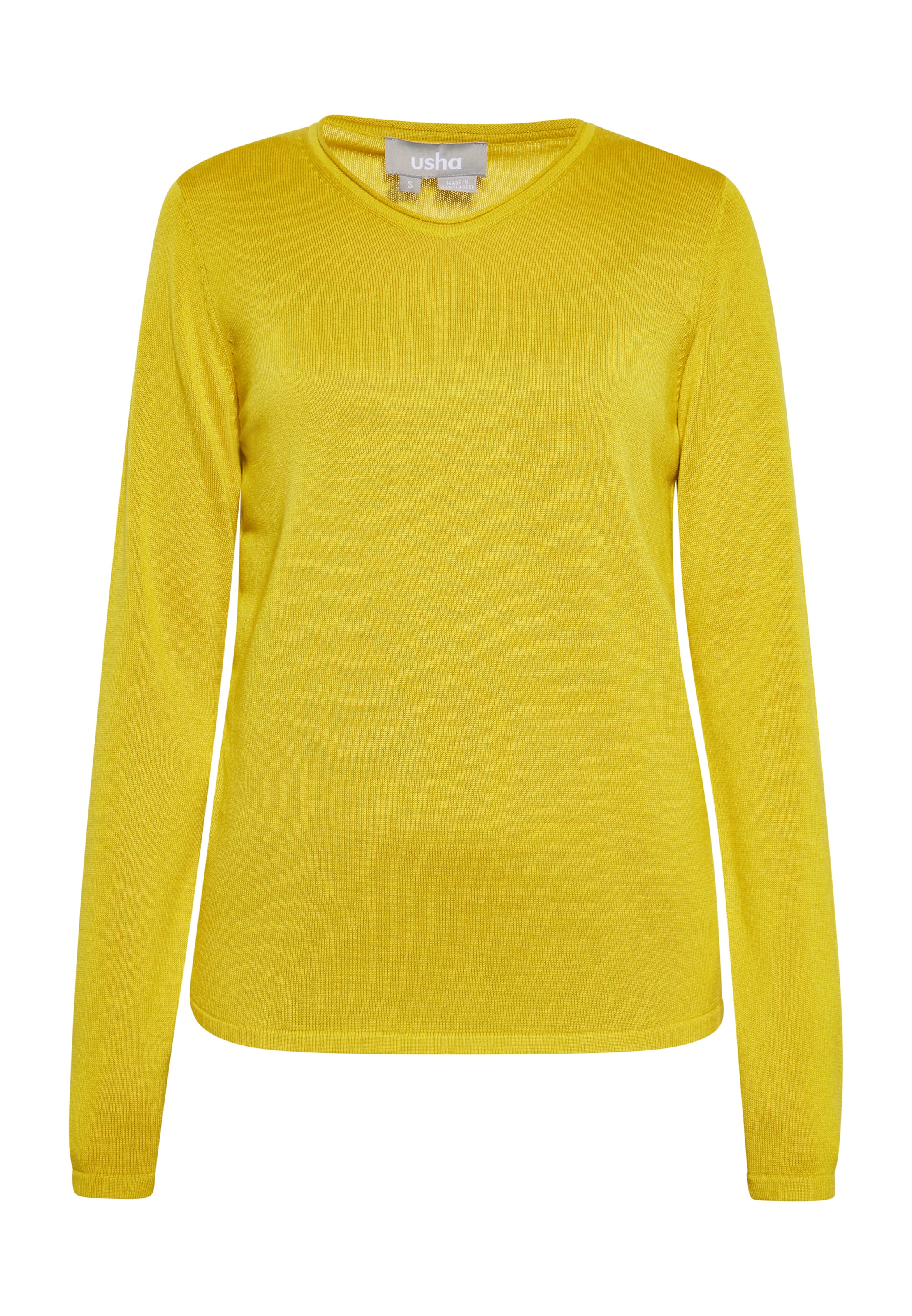 Usha Свитер в Желтый: спереди