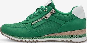 MARCO TOZZI Rövid szárú sportcipők - zöld