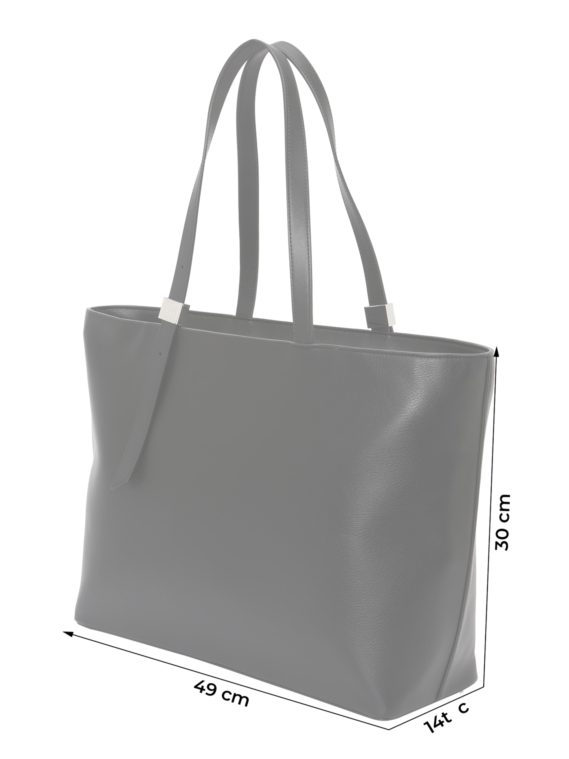 HUGO "Чанта тип ""Shopper""" 'Mel 2.0' в черно