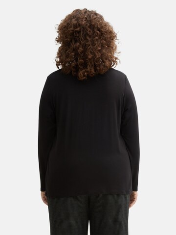 Tom Tailor Women + Shirt in Black