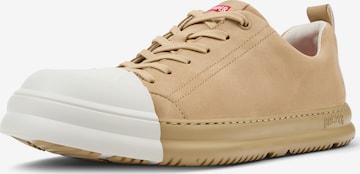 CAMPER Lace-up shoe 'Junction Runner' in Beige: front