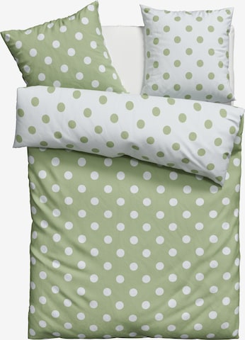 MY HOME Duvet Cover in Green: front