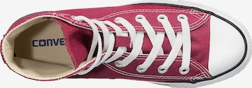 CONVERSE Sneakers hoog 'CHUCK TAYLOR ALL STAR CLASSIC HI' in Rood