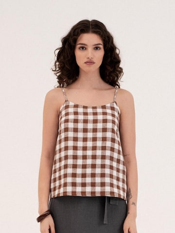 AmourLinen Top 'Hilo' in Bruin