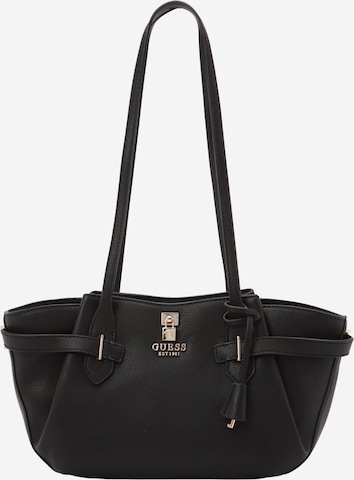 Sac bandoulière 'Yesba' GUESS en noir : devant