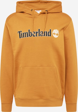 TIMBERLAND Sweatshirt in Bruin: voorkant