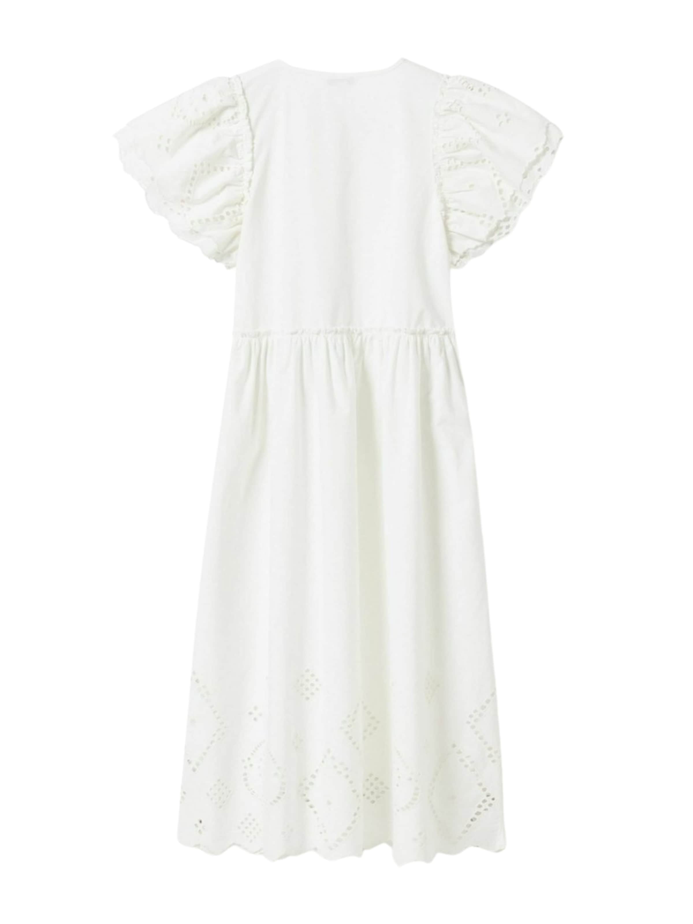 Robe ' N-Monica ' Noella en blanc