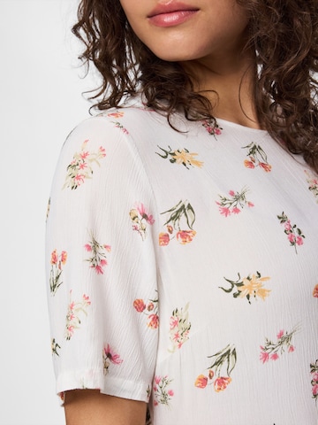 PIECES Kjole 'PCEvie' i hvid