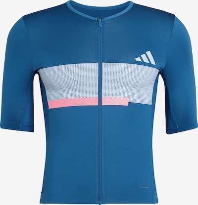 ADIDAS PERFORMANCE Camisa funcionais 'Tempo Neo Heritage' em XS em azul / cor-de-rosa / branco, Vista do artigo