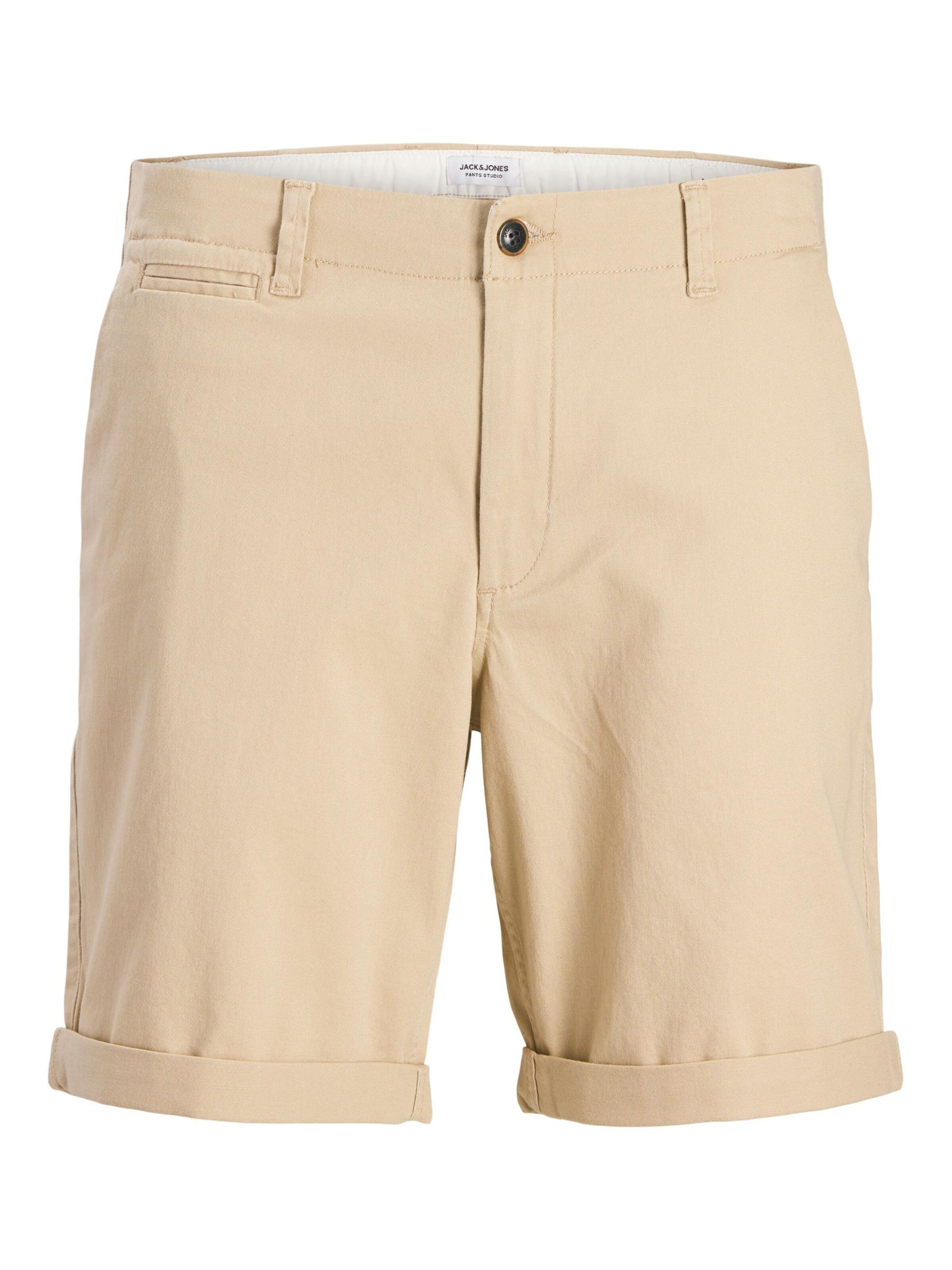 JACK & JONES Chinohose in Beige: Vorderseite