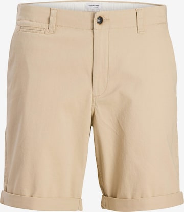 JACK & JONES Chino Pants in Beige: front