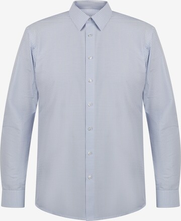 Coupe regular Chemise DreiMaster Klassik en bleu : devant