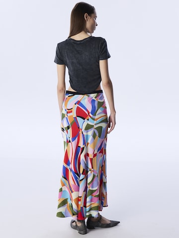 Twist Shirt 'Crinkle' in Grijs