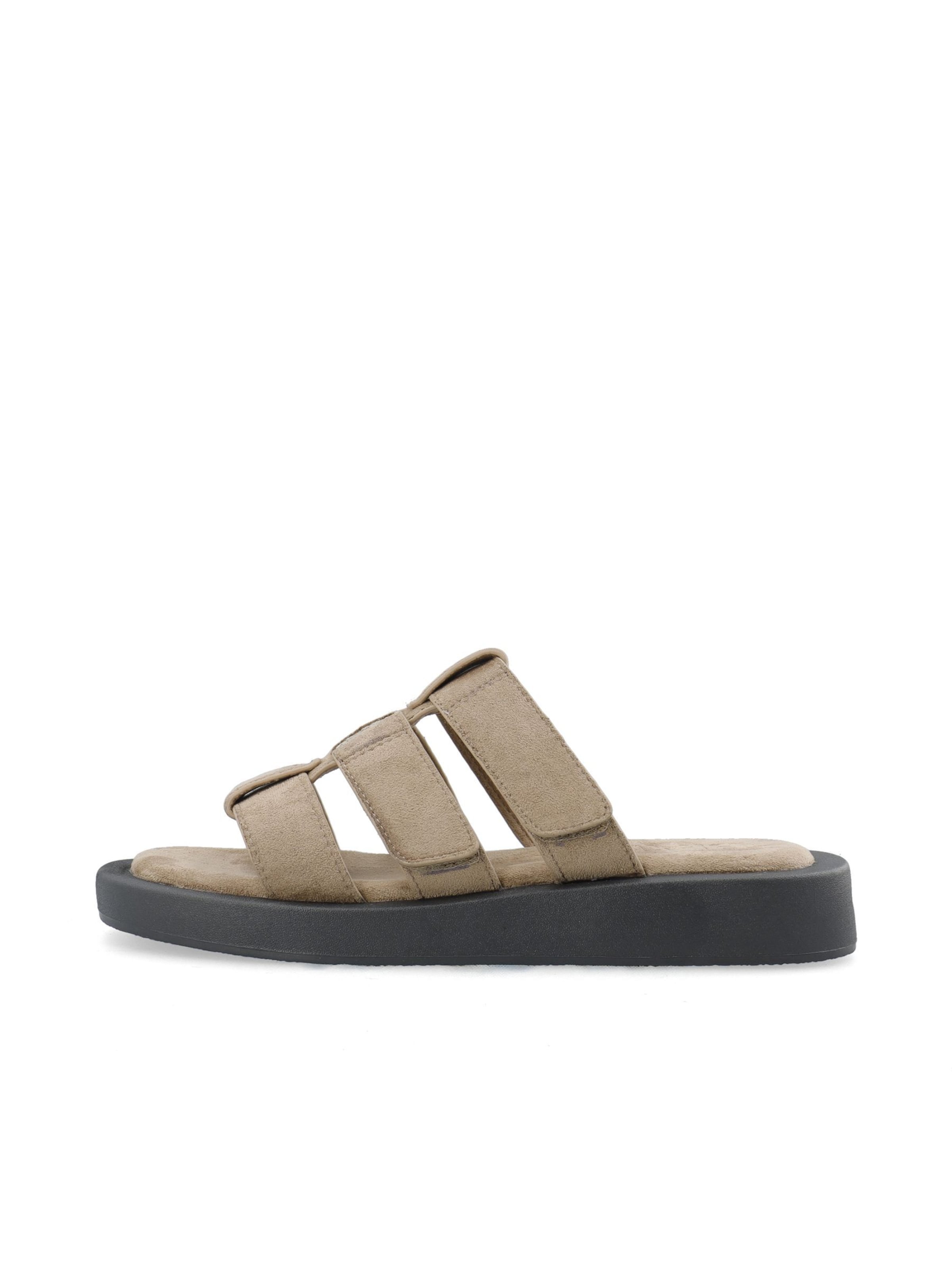 Bianco Mules 'Kim' in Beige: front