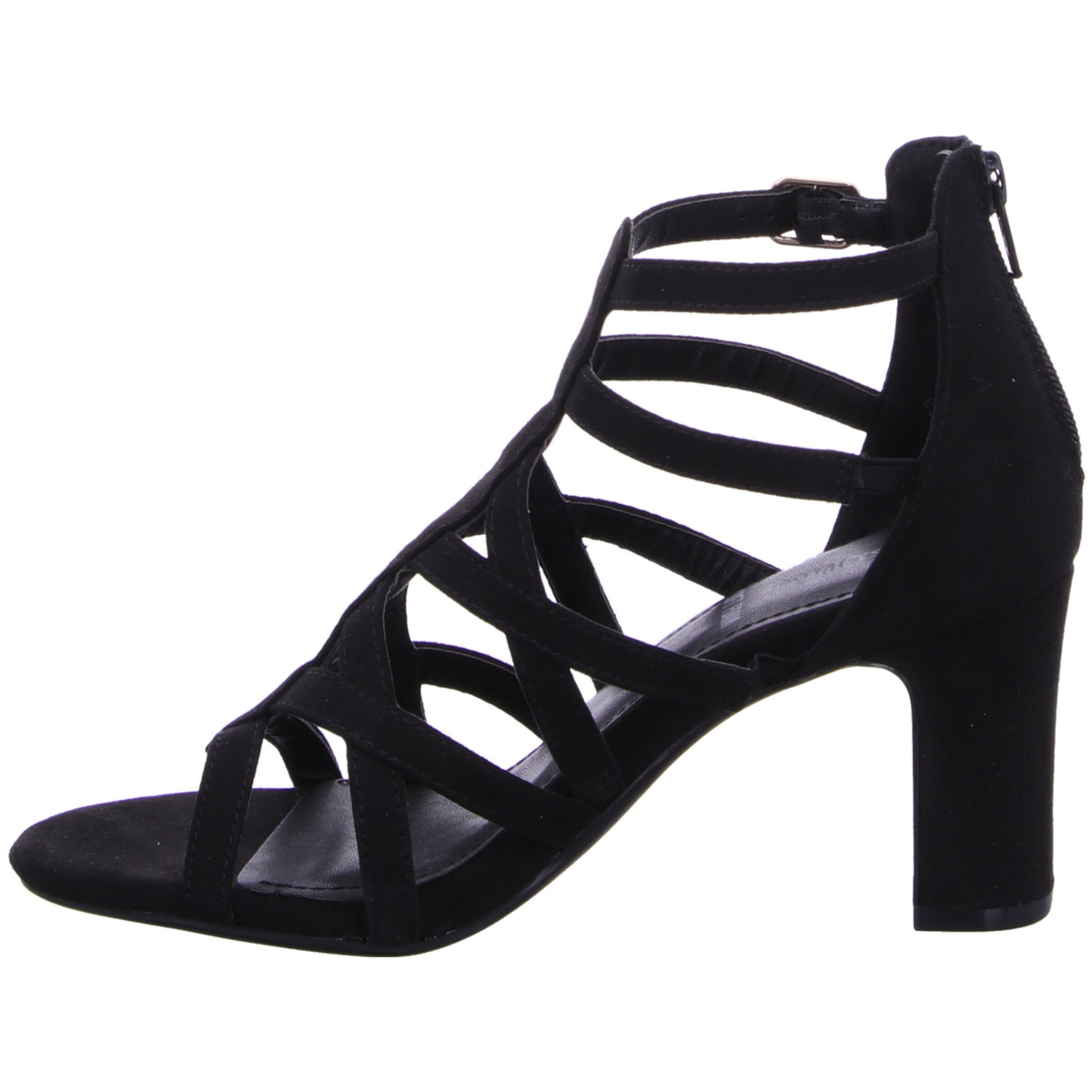 s.Oliver Strap Sandals in Black