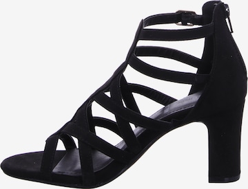 s.Oliver Strap Sandals in Black