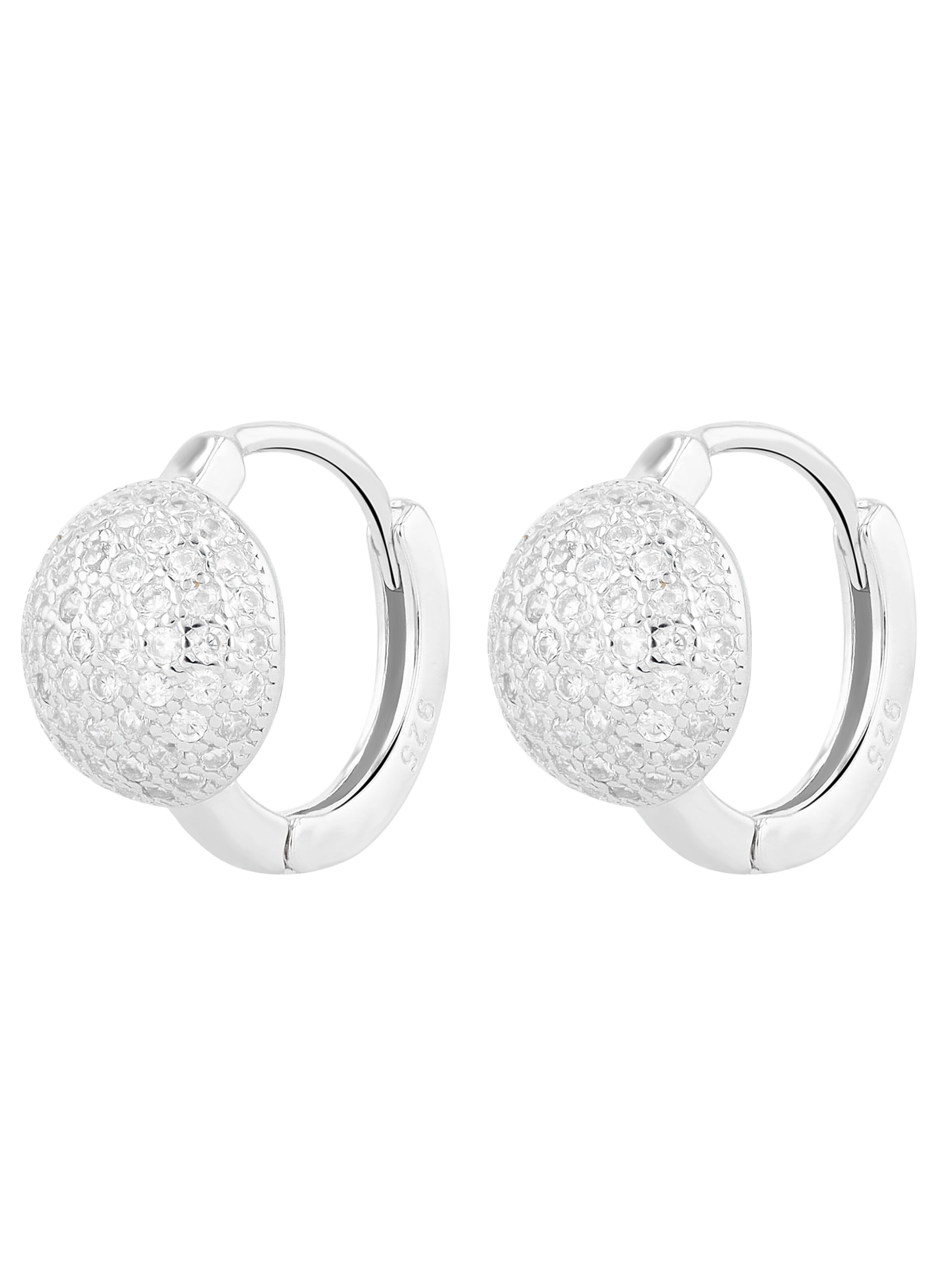 Akzent Earrings 'langlebig' in Silver