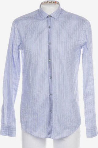 BOSS Button Up Shirt in M in Blue: front