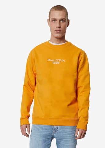 Sweat-shirt Marc O'Polo DENIM en orange : devant