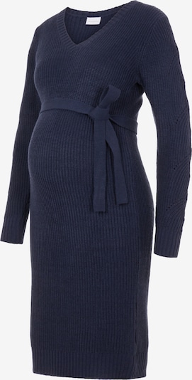 MAMALICIOUS Knitted dress 'Lina' in marine blue, Item view