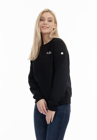 Sweat-shirt 'Kilata' DreiMaster Maritim en noir : devant