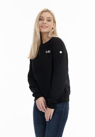 DreiMaster Maritim Sweatshirt 'Kilata' in Black: front