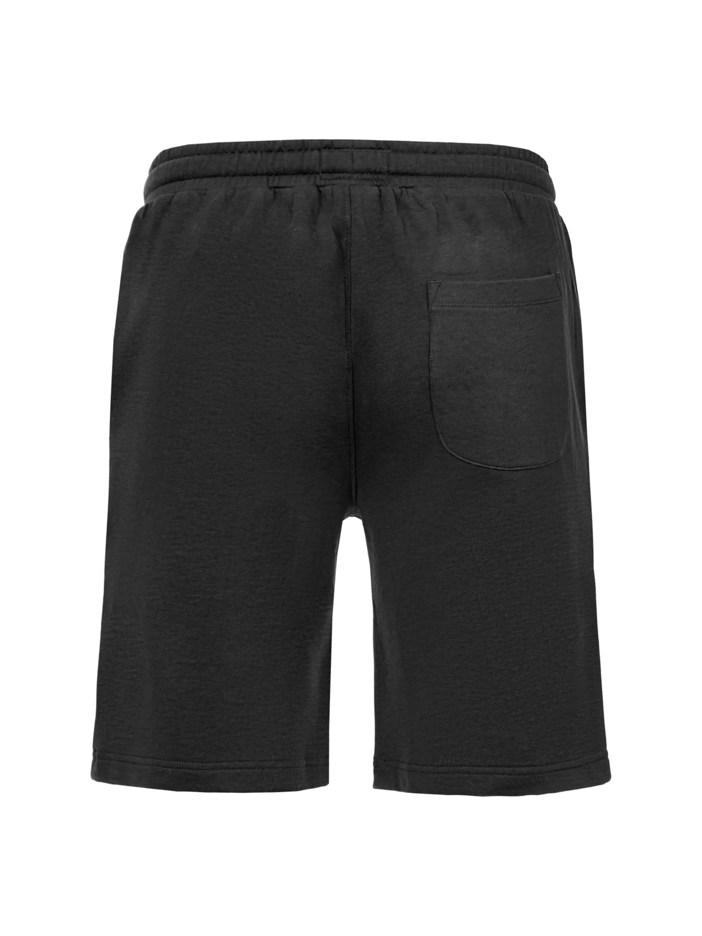 Regular Pantalon La Martina en noir