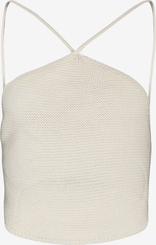 Noisy may Knitted top 'DIAMOND' in White: front