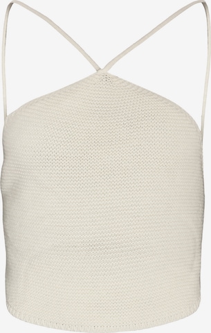 Noisy may Knitted Top 'DIAMOND' in White: front