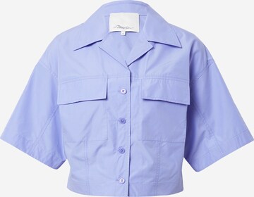 3.1 Phillip Lim Bluse in Blau: predná strana