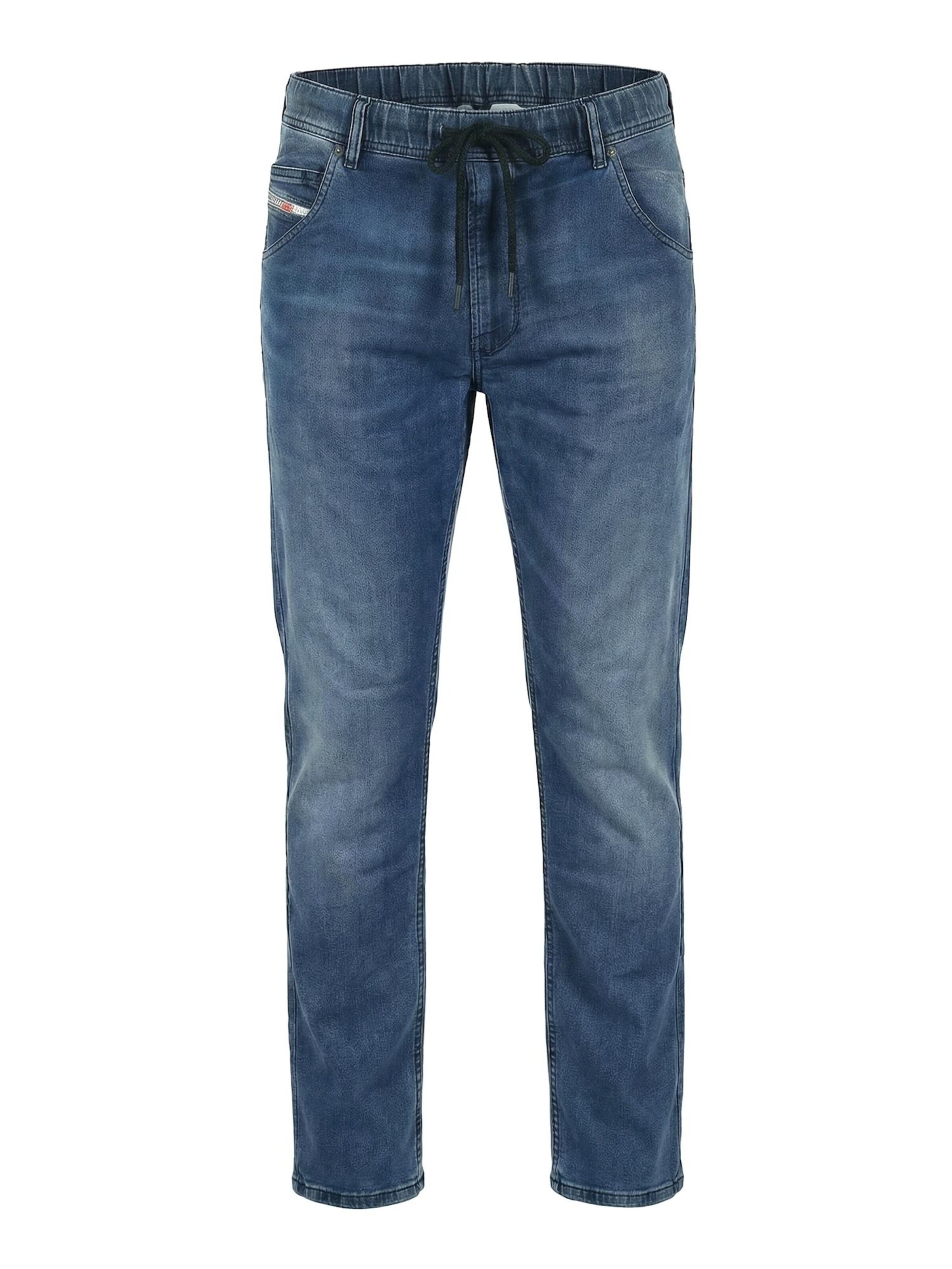 Jean '2030 D-KROOLEY JOGGJEANS Superstretch & Supersoft' DIESEL en bleu : devant