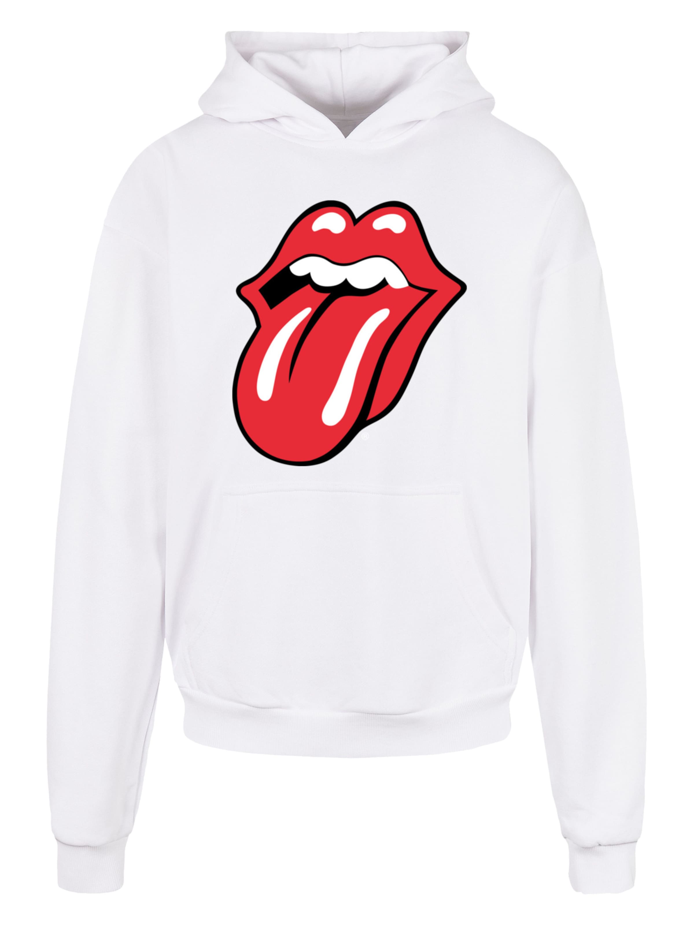 Sweat-shirt F4NT4STIC en blanc : devant