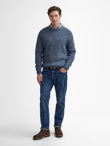 Barbour Pullover 'Horseford' in Blau