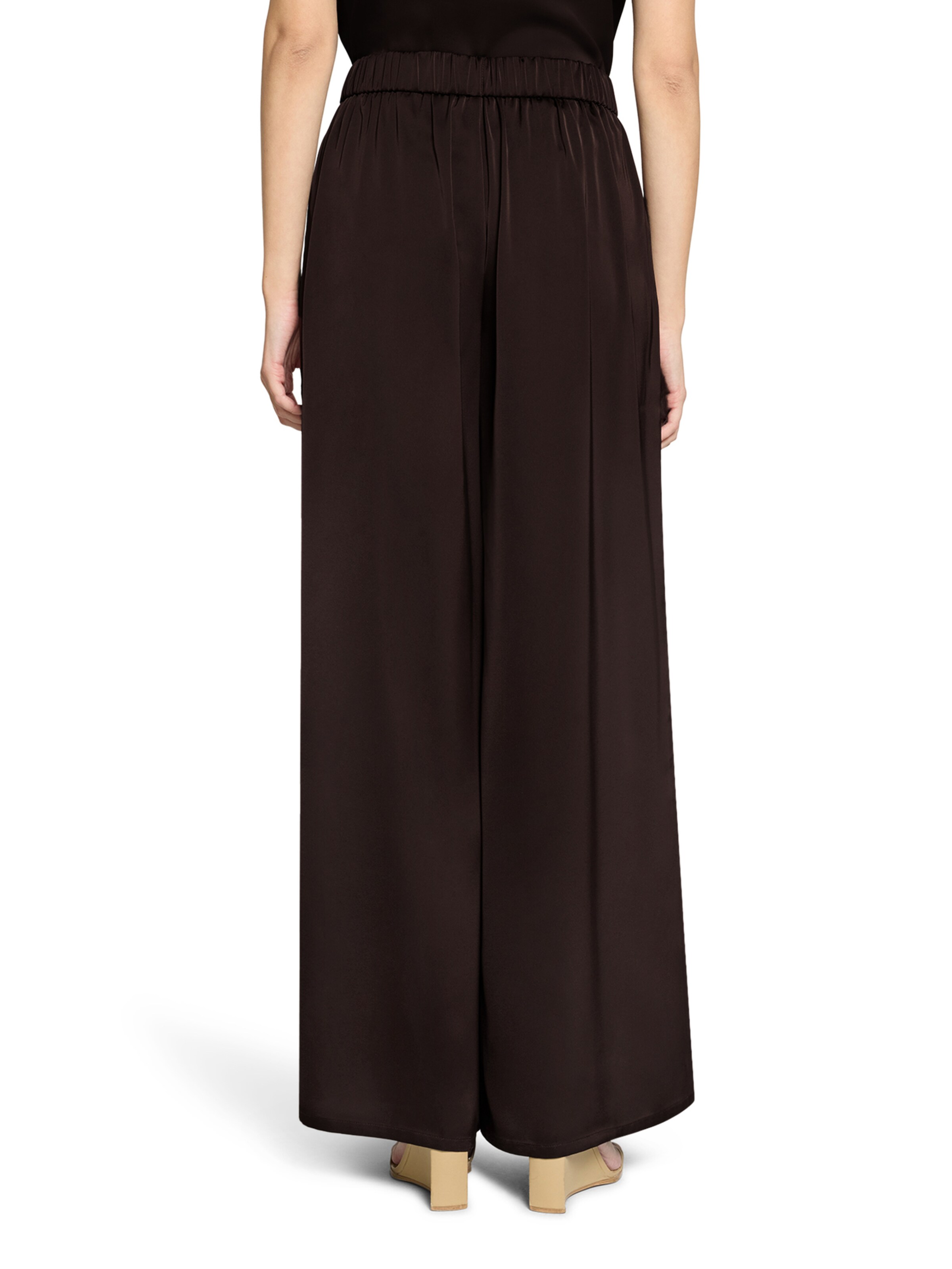 Vera Mont Loosefit Broek in Bruin