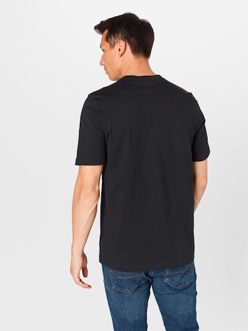 ADIDAS ORIGINALS Skinny Fit Тениска в черно