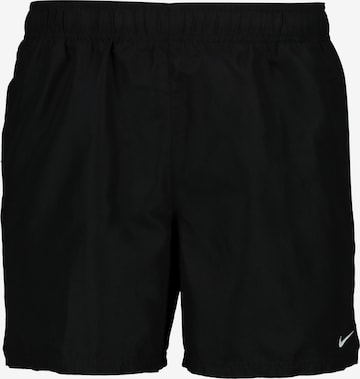 Nike Swim Athletic Swim Trunks in Black: front