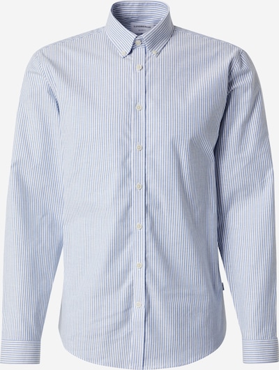 Lindbergh Businesspaita värissä sininen / valkoinen, Tuotenäkymä