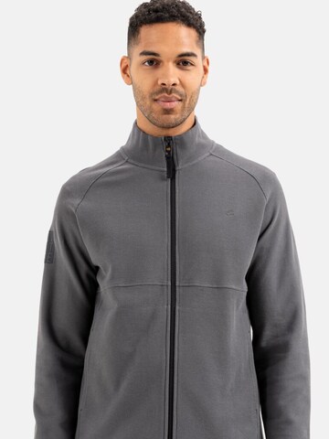 CAMEL ACTIVE Zip-Up Hoodie in Grey