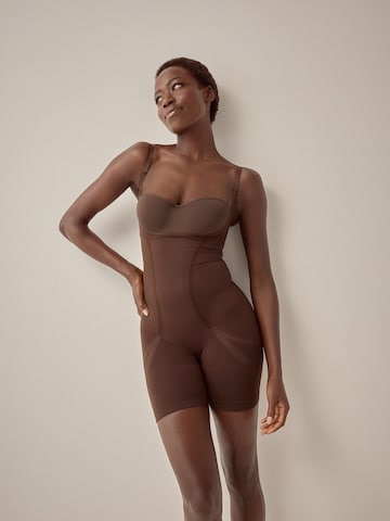 Body modelant 'Wear Your Own Bra' Next en marron : devant