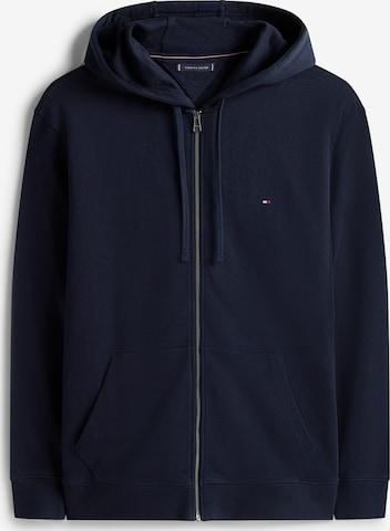 Veste de survêtement 'ESSENTIAL' Tommy Hilfiger Big & Tall en bleu : devant