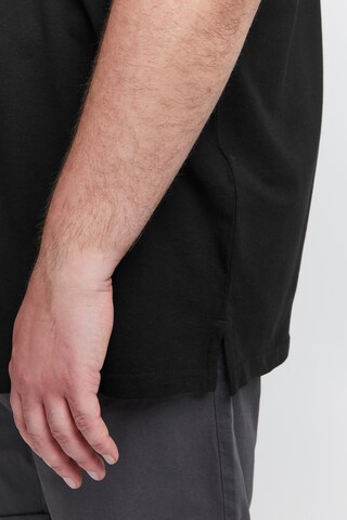 !Solid Poloshirt 'BANJO' in Schwarz