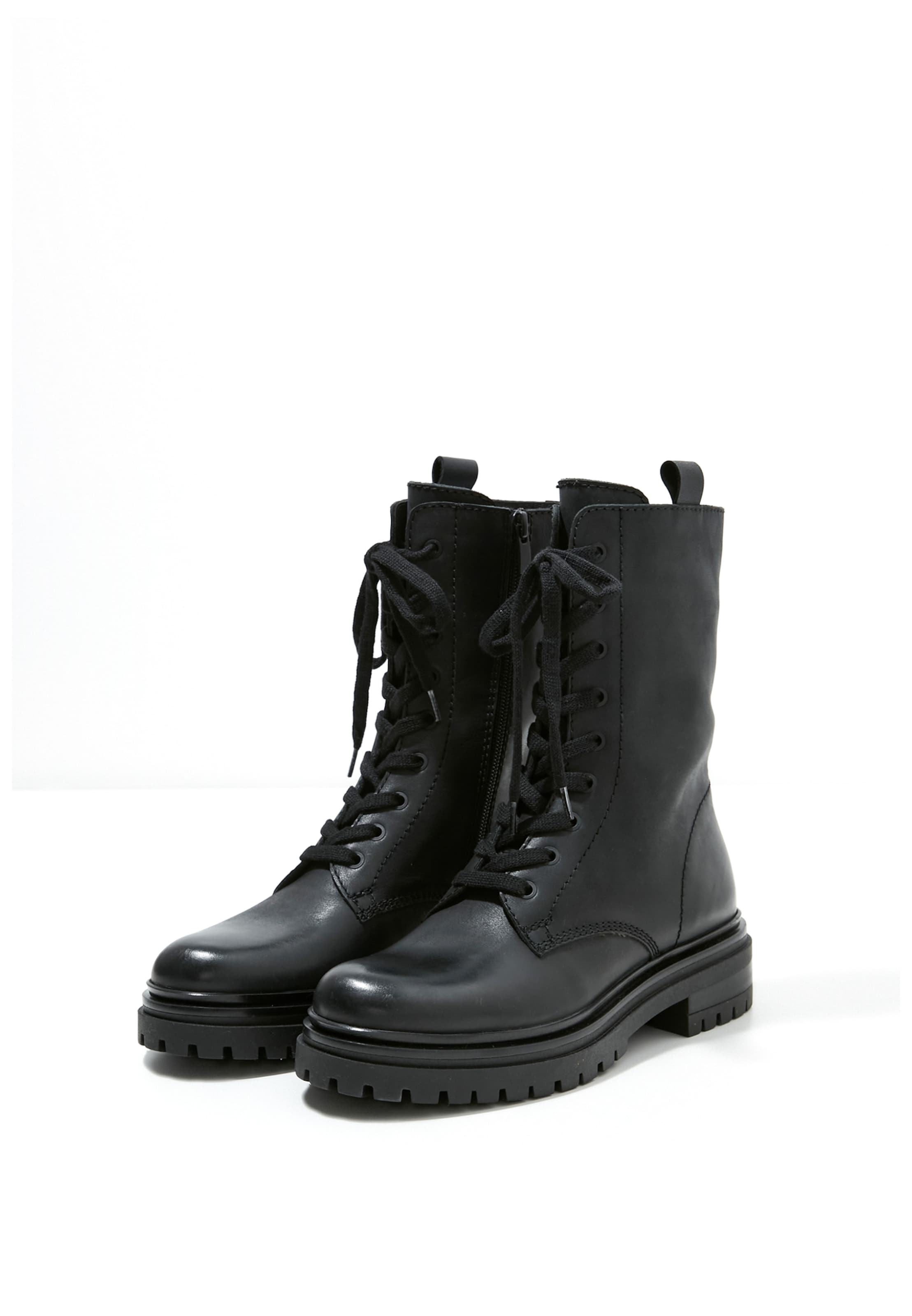 Bottines à lacets INUOVO en noir