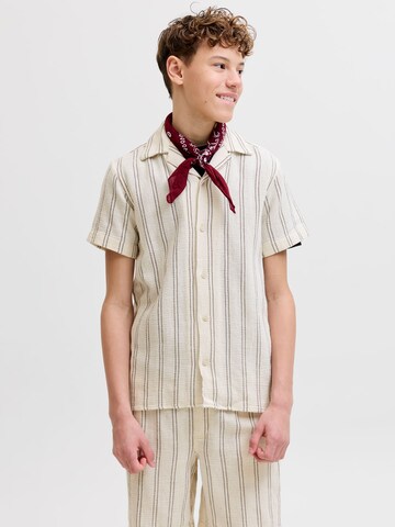 Jack & Jones Junior Regular Fit Hemd 'JORCoba' in Weiß: Vorderseite